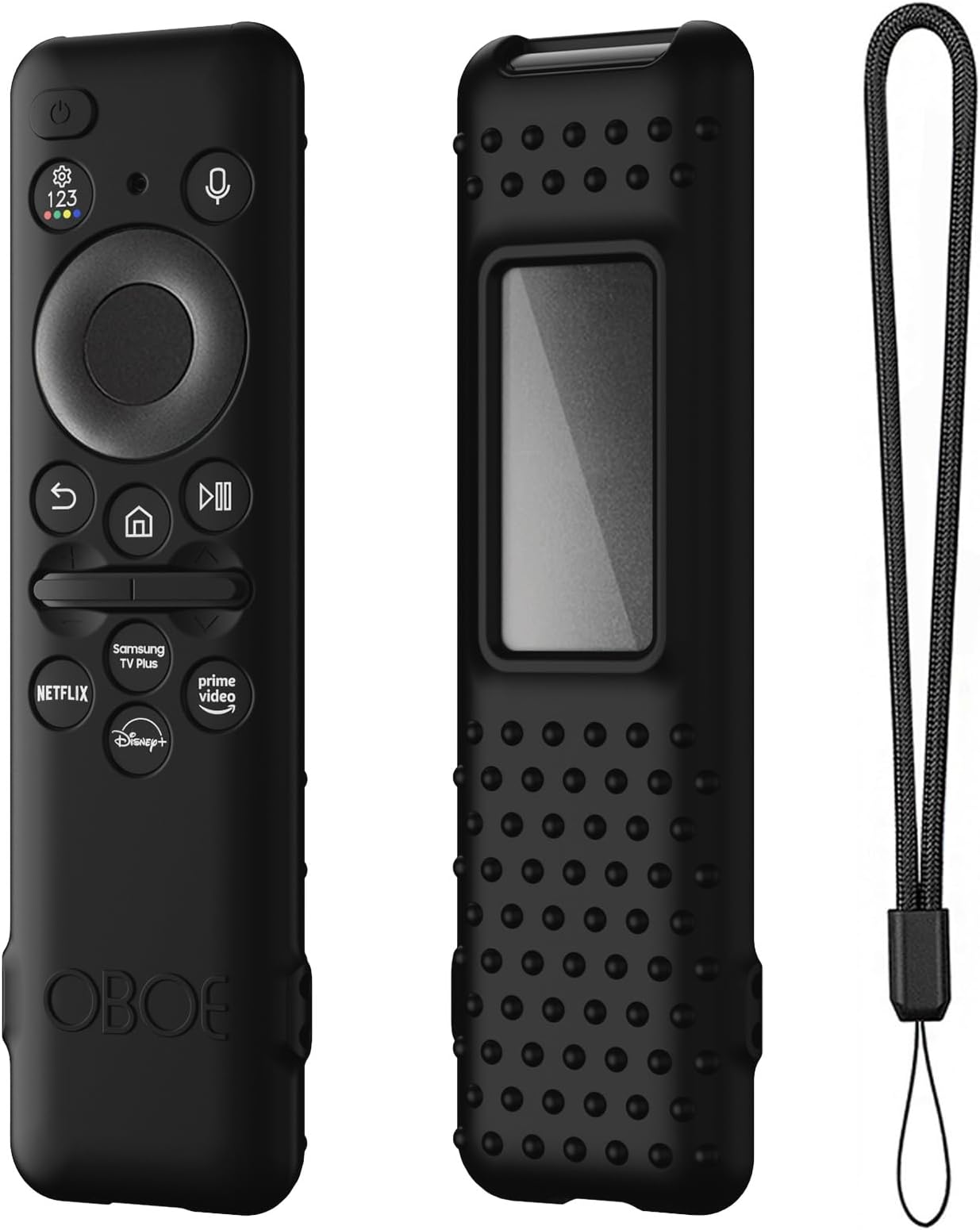 Buy Oboe Silicone Tv Remote Cover Compatible with Samsung Smart Tv