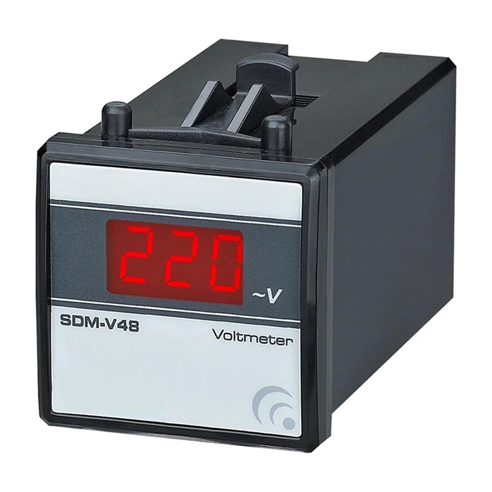 Voltímetro digital SDM-V, compacto y delgado, medidor de panel LED(36x96mm)