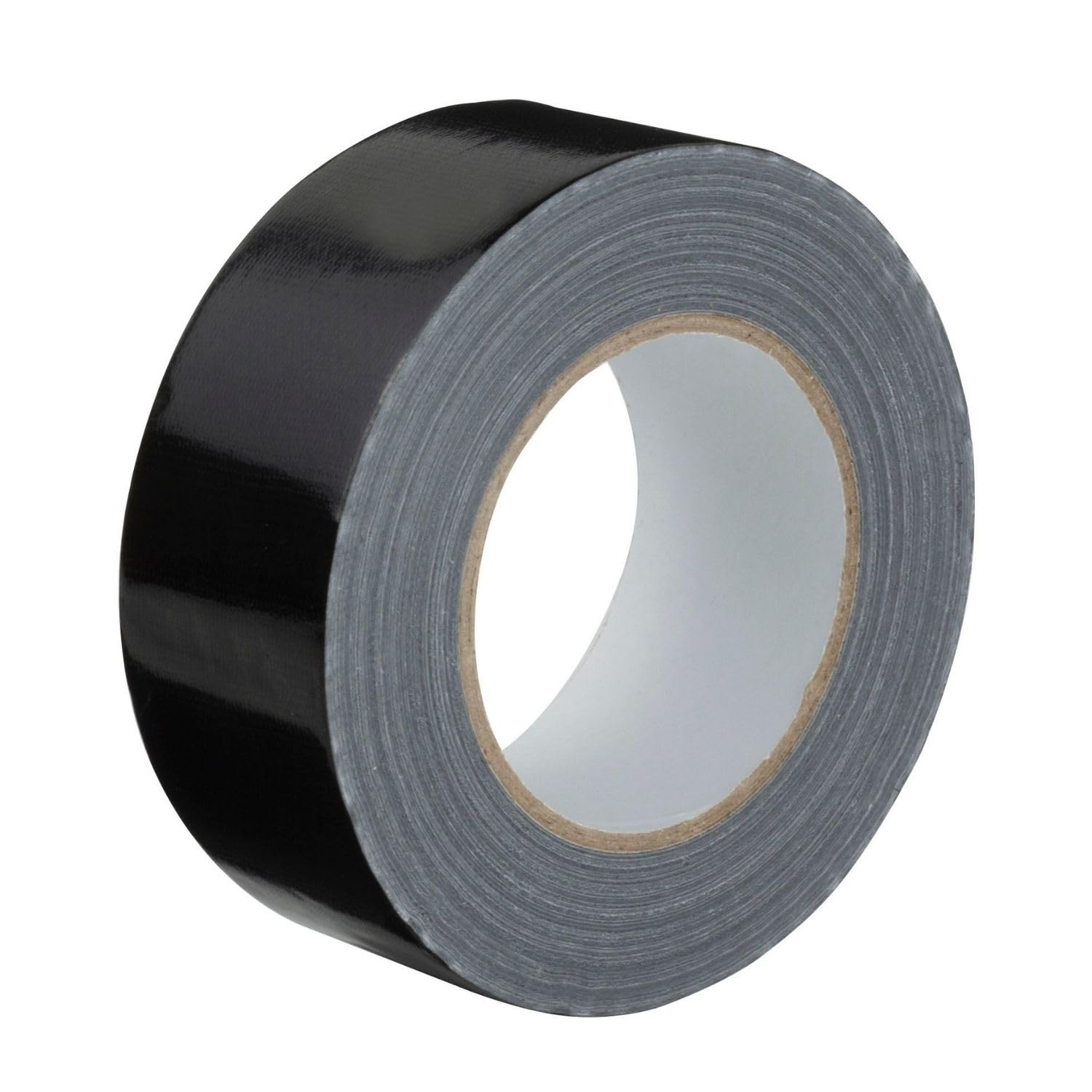 GTSE - Ruban Adhésif Toilé Duct Tape 50 m x 48 mm Noir Lot de 3 rouleaux