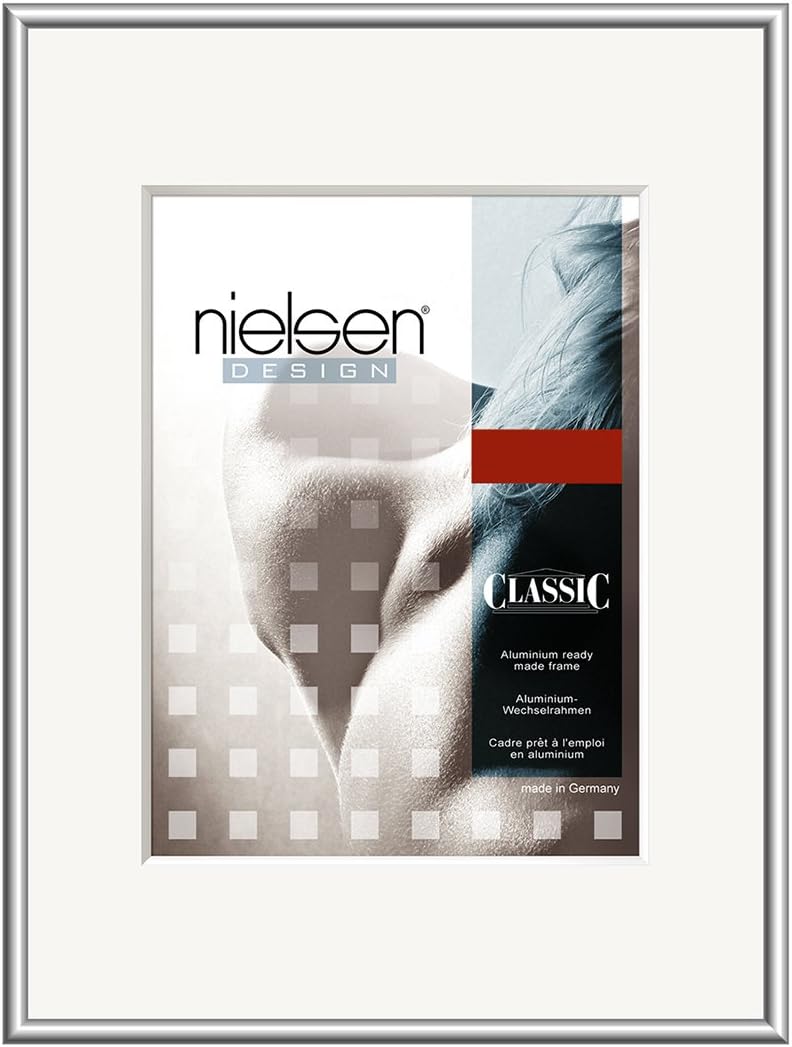 Classic Frosted Silver 70 x 100 cm
