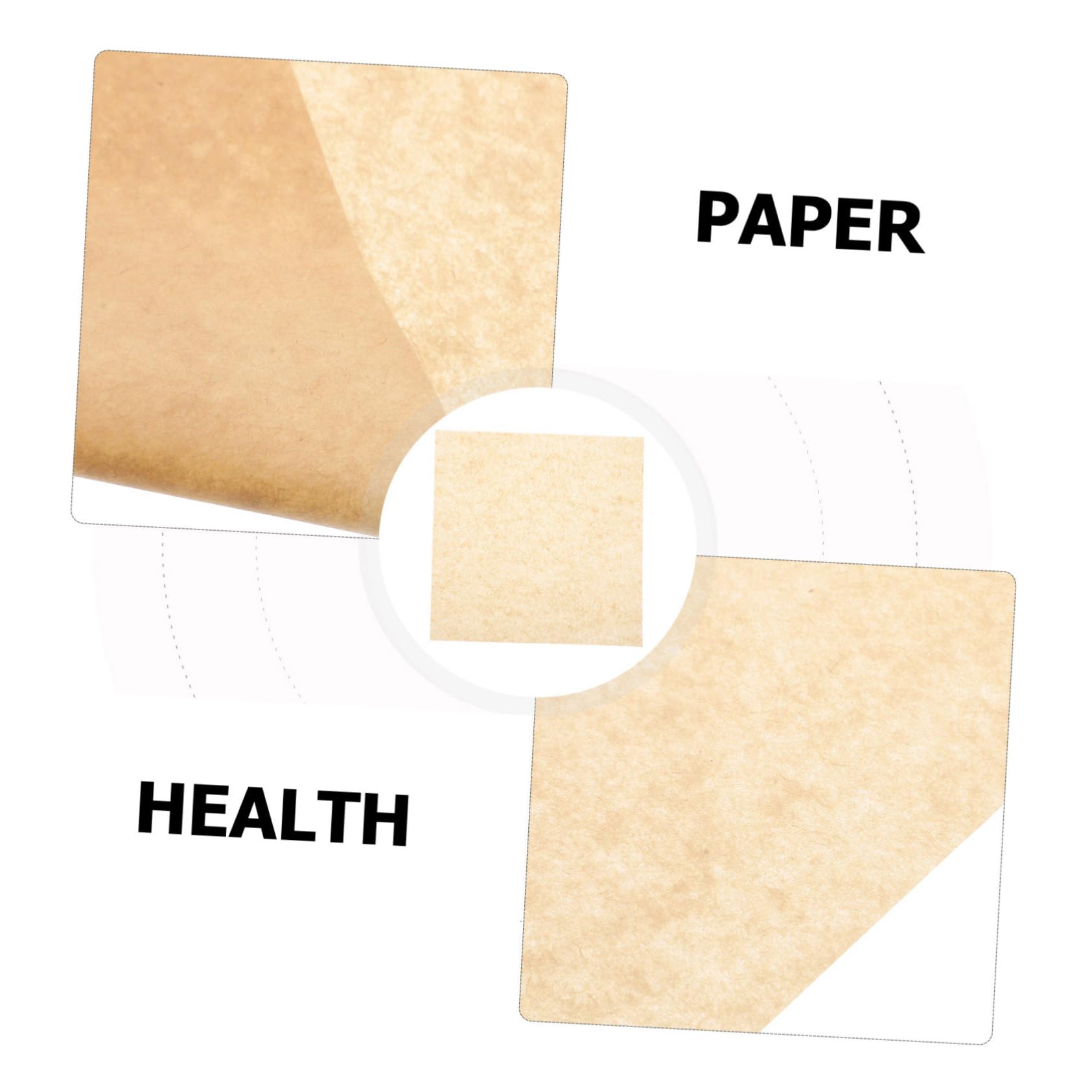 Carta da Forno Antiaderente 20x20 Cm in Carta Alimentare Resistente al Calore per Fritture e Snack, Assorbente Olio Cucina per Feste e Ristorazione, Confezione da 500 Fogli