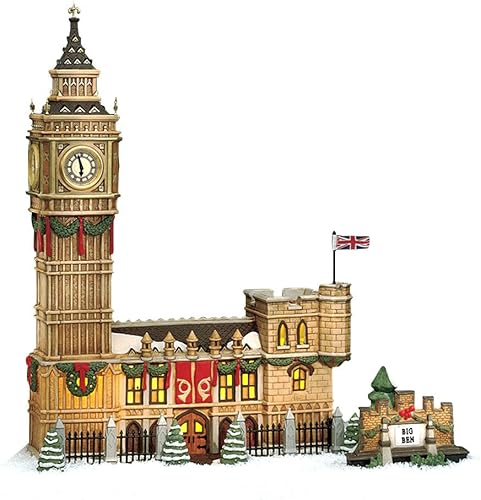 Dept 56 Dicken's Village Big Ben Historical Landmark Series