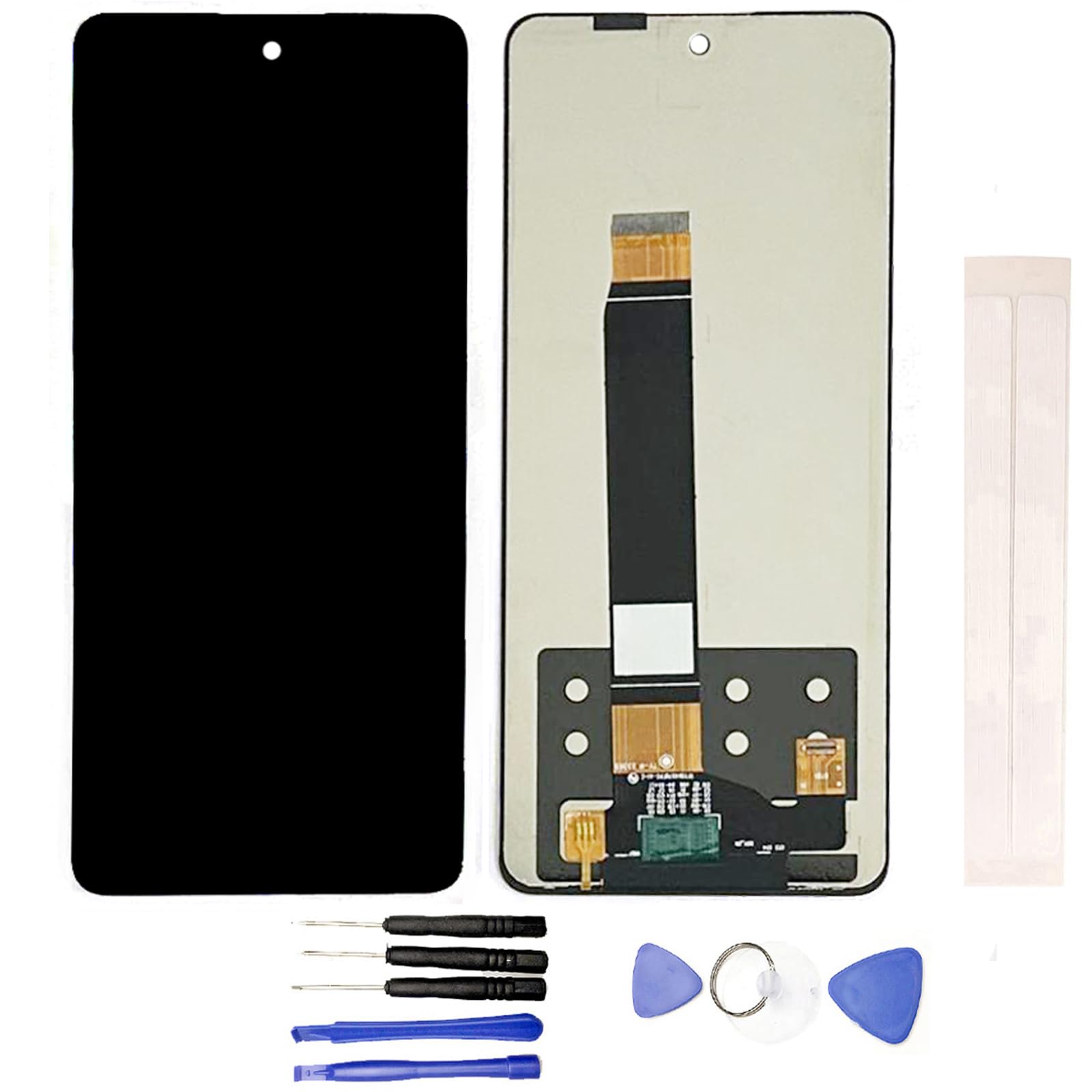 Jaytong LCD Replacement for Blackview Oscal Tiger 12 LCD Display Touch Screen Assembly (Black)