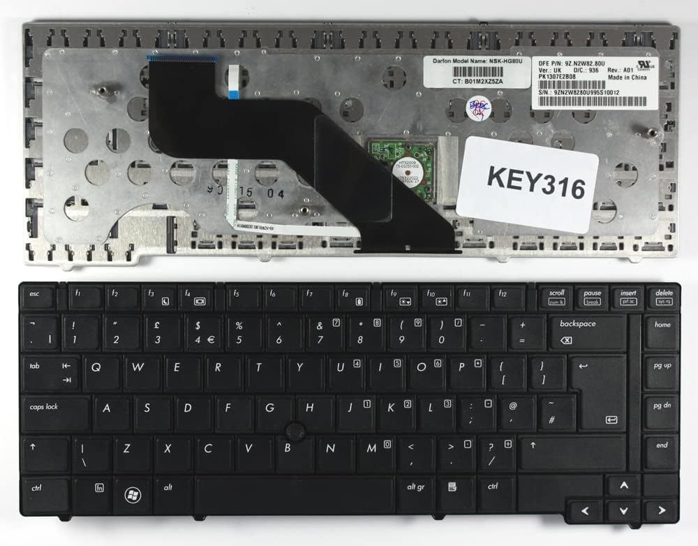 G6 The New Original Keyboards For Hp Probook 430 G6 Black With FR Laptop Keyboard Without Frame - View #10