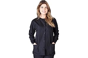 Women’s Scrubs Warm Up Jacket by Natural Uniforms