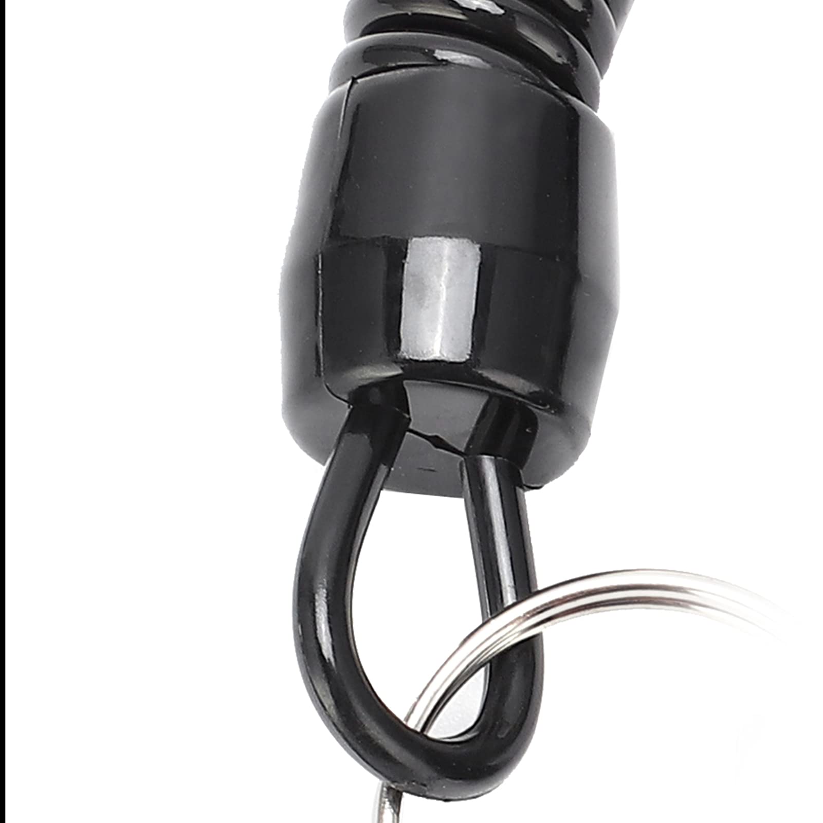 Nikou Rilascio Magnetico Rete -Fibbia Magnetica per Pesca a Mosca Magnete per sgancio Rete Clip per Cordino Gancio(Single-Nero