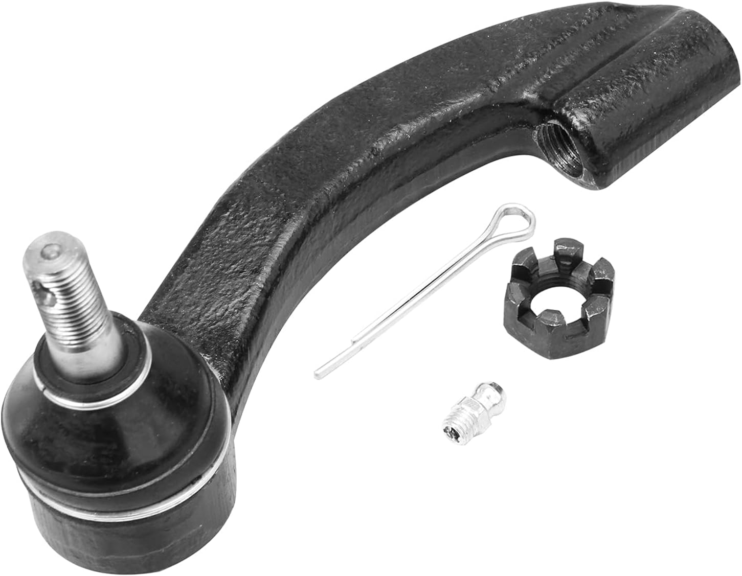 Detroit Axle - Front Tie Rods Kit for 96-06 Chrysler Sebring 95-00 Cirrus 95-06 Dodge Stratus Plymouth Breeze, 4 Inner Outer Tie Rod Ends 2 Rack Pinion Boots 1995 1996 1997 1998 1999 2000 Replacement