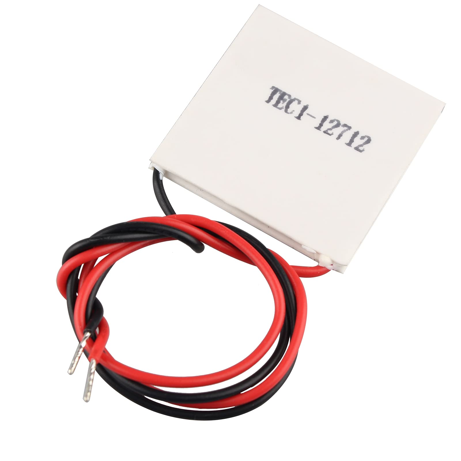 HALJIA 2PCS TEC1-12712 Peltier, Raffreddamento Radiatore Dissipatore, 12V 107W, 40x40MM Piastra di Refrigerazione Peltier di Raffreddamento Termoelettrico