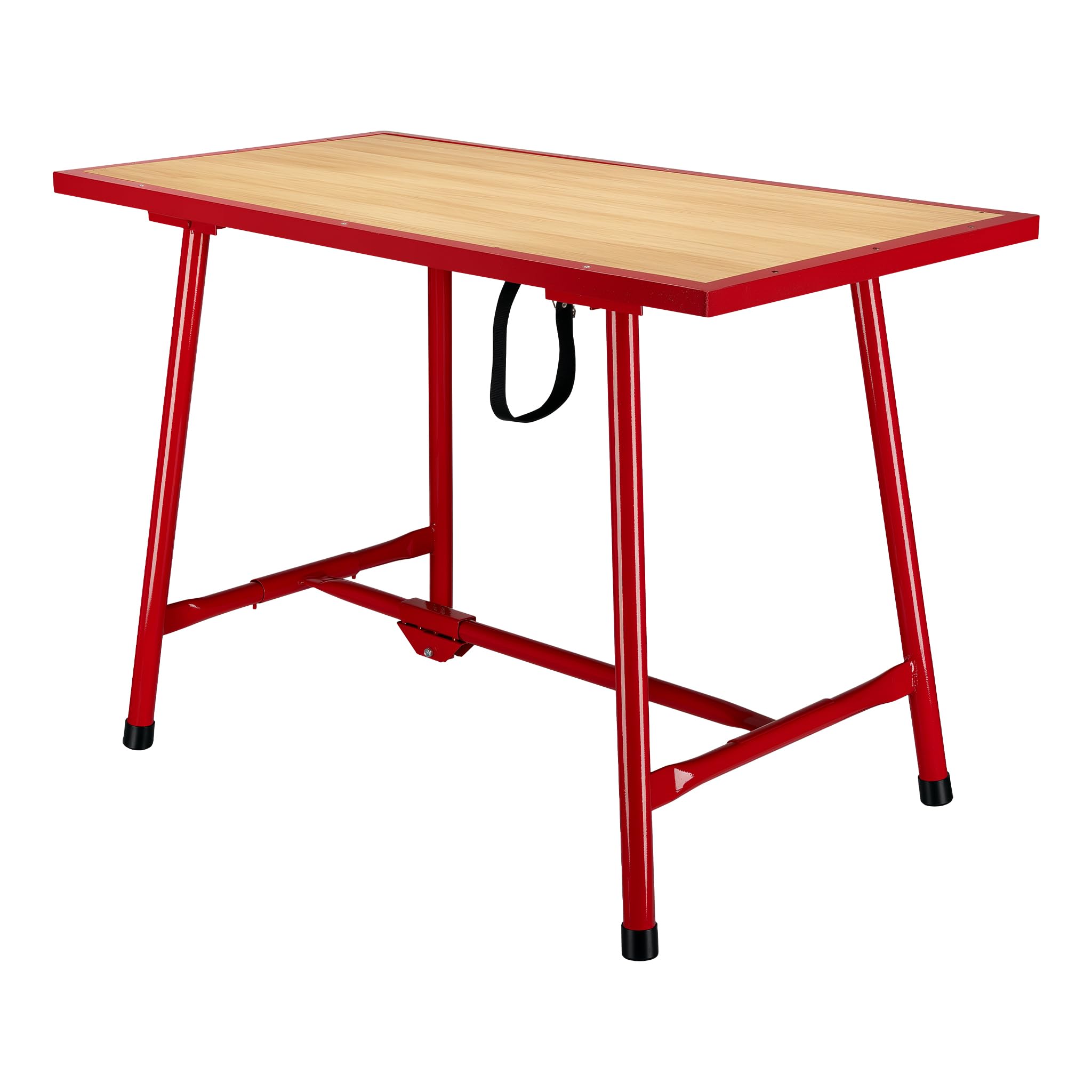 Établi Pliable Table d’Atelier Pliante Surface de Montage 120x62,5 cm Table de Travail Bois