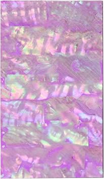 Natural Abalones Shells Laminate Sticker for Jewelry Making, A