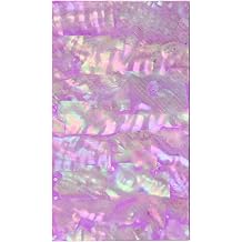 Natural Abalones Shells Laminate Sticker for Jewelry Making, A