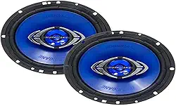 Par Alto falante 6 polegadas CM6 Quadriaxial 65W RMS Cada Hurricane Carro Som Porta Kit 2 Peças