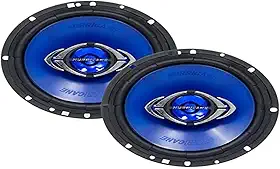 Par Alto falante 6 polegadas CM6 Quadriaxial 65W RMS Cada Hurricane Carro Som Porta Kit 2 Peças
