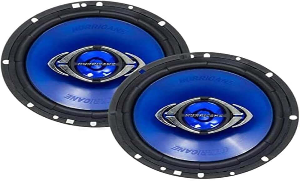 Par Alto falante 6 polegadas CM6 Quadriaxial 65W RMS Cada Hurricane Carro Som Porta Kit 2 Peças