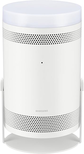 Samsung Freestyle 2. Generation Projector, Full HD, 360 Degree Audio, 5 Watt Speaker, Auto Setup, 2023 Model Projector, SP-LFF3CLAX