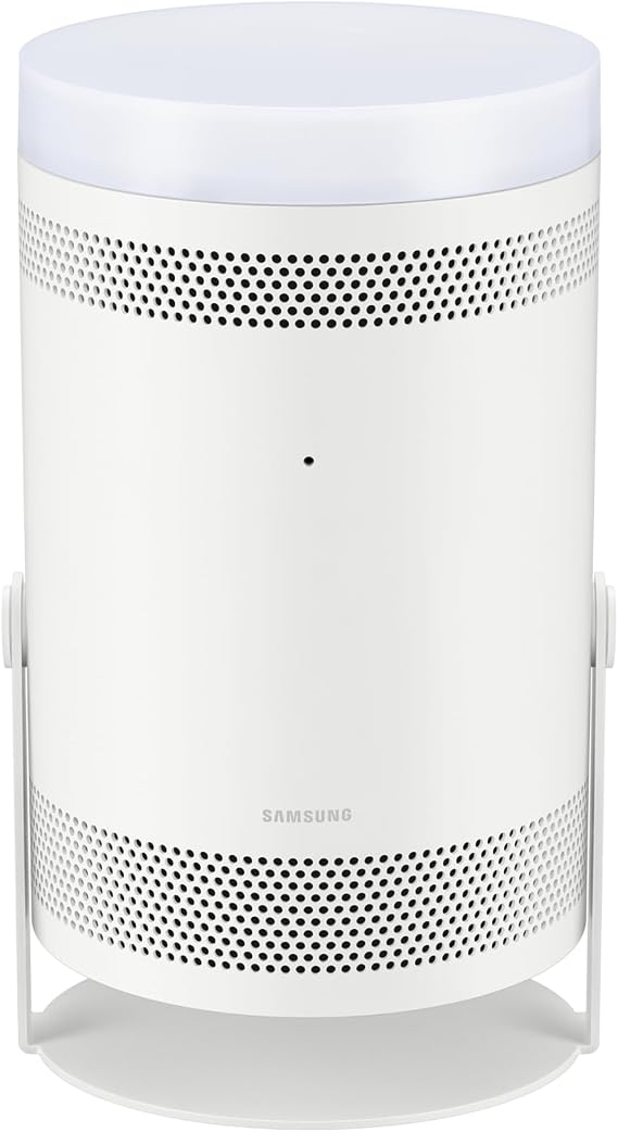 Samsung Freestyle 2. Generation Projector, Full HD, 360 Degree Audio, 5 Watt Speaker, Auto Setup, 2023 Model Projector, SP-LFF3CLAX