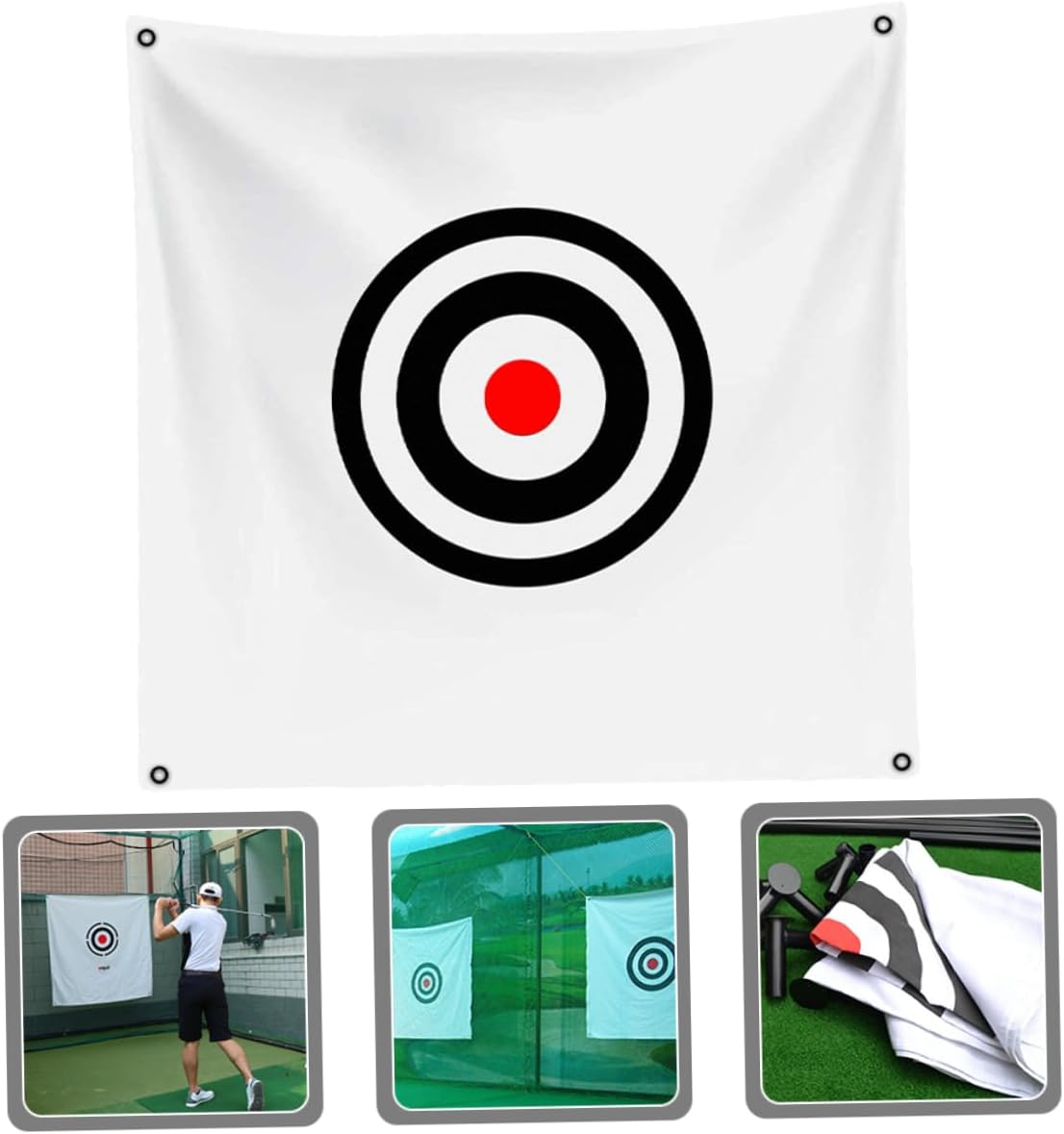 1pc Foldable Golf Chipping Net Hitting Cloth for Training for Backyard Practice and Skill Improvement