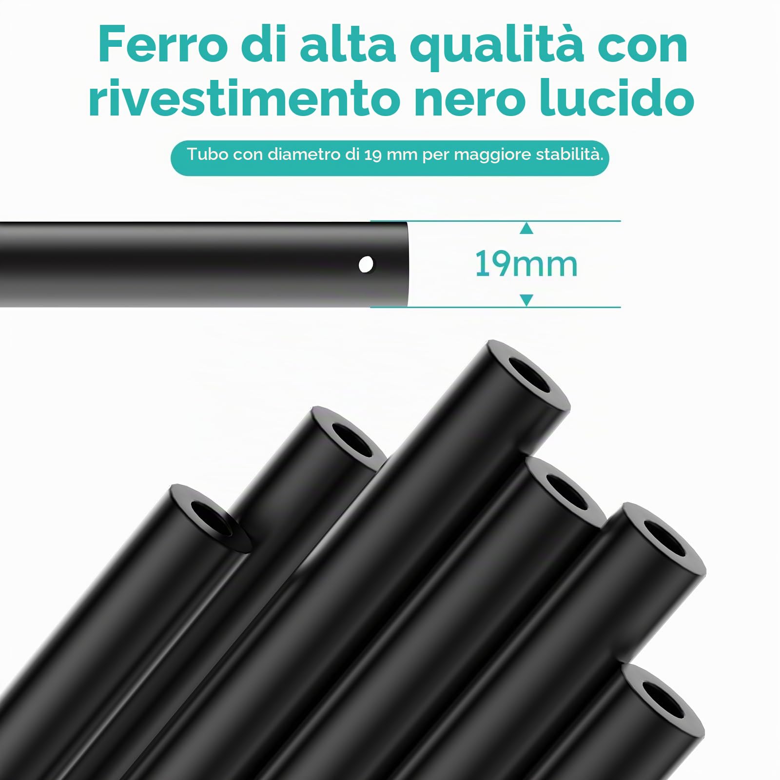 Xverycan Arco da Giardino, 240x240cm Arco in Metallo per Rose Piante Rampicanti, 1,2m 1,8m 2,4m Tre Larghezze Regolabili, Pergola da Giardino, Decorazione per Feste