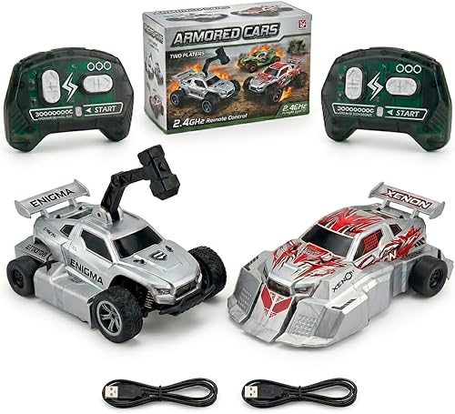 Miniatura 9 de Robots de batalla con control remoto, juguetes de lucha RC para 2 jugadores para niños, robots de lucha inalámbricos, juguetes STEM, juego