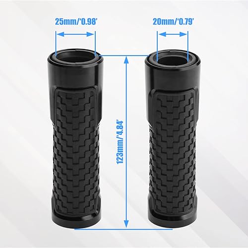 Miniatura 6 de URLWALL Throttle Grips, Motorcycle Gas Throttle Handlebar for Sur Ron Light Bee X and S Segway x160 x260, Non-Slip Foldable Electric Motorbike Gips