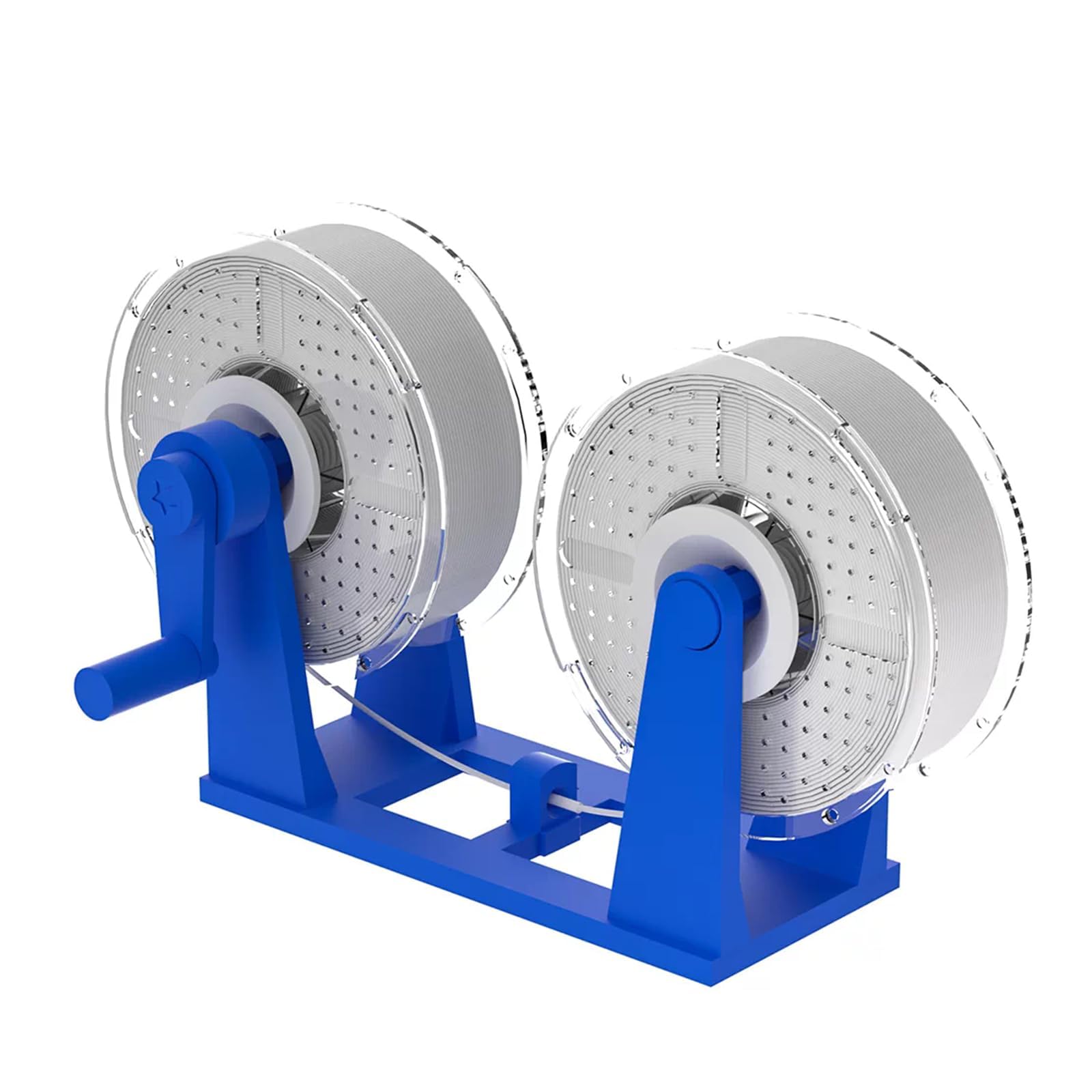3d-filamentspulenwickler, Handkurbelbetriebener Filamentaufwickler, Kapazität 1 Kg, Effiziente Rotation, Für Pla, Abs, Petg