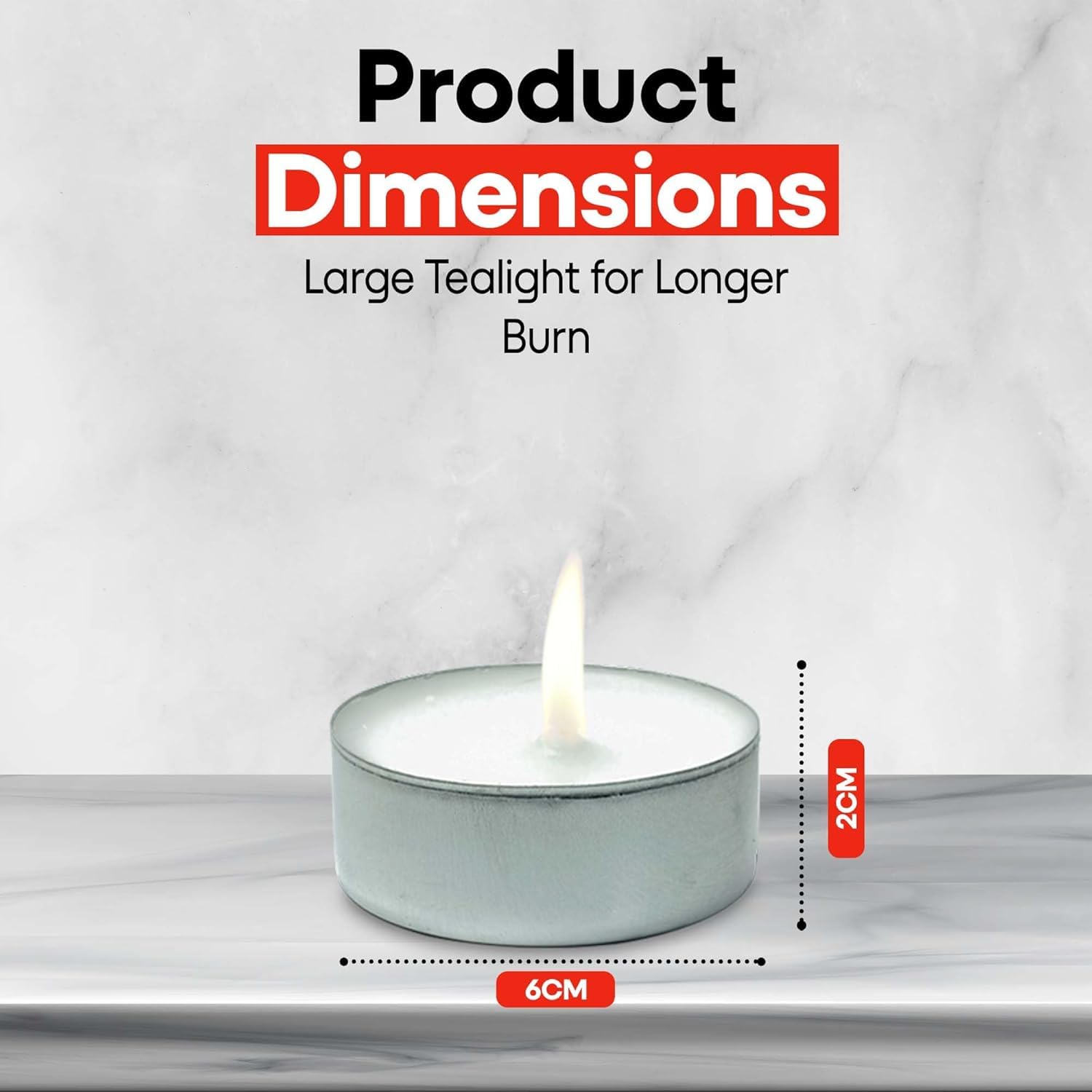 Price's Candele non profumate Maxi Tealight 12 Confezione da 12