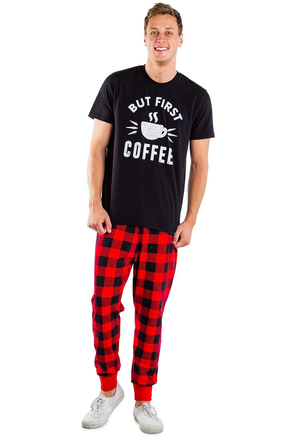 Funny Coffee Matching Family Pjs - Matching Holiday Pajamas Sets for Entire Family