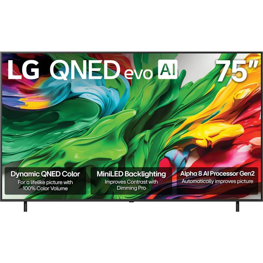 LG 75QNED85A 75 inch Class 85A Series QNED evo AI MiniLED 4K UHD Smart webOS TV (2025)