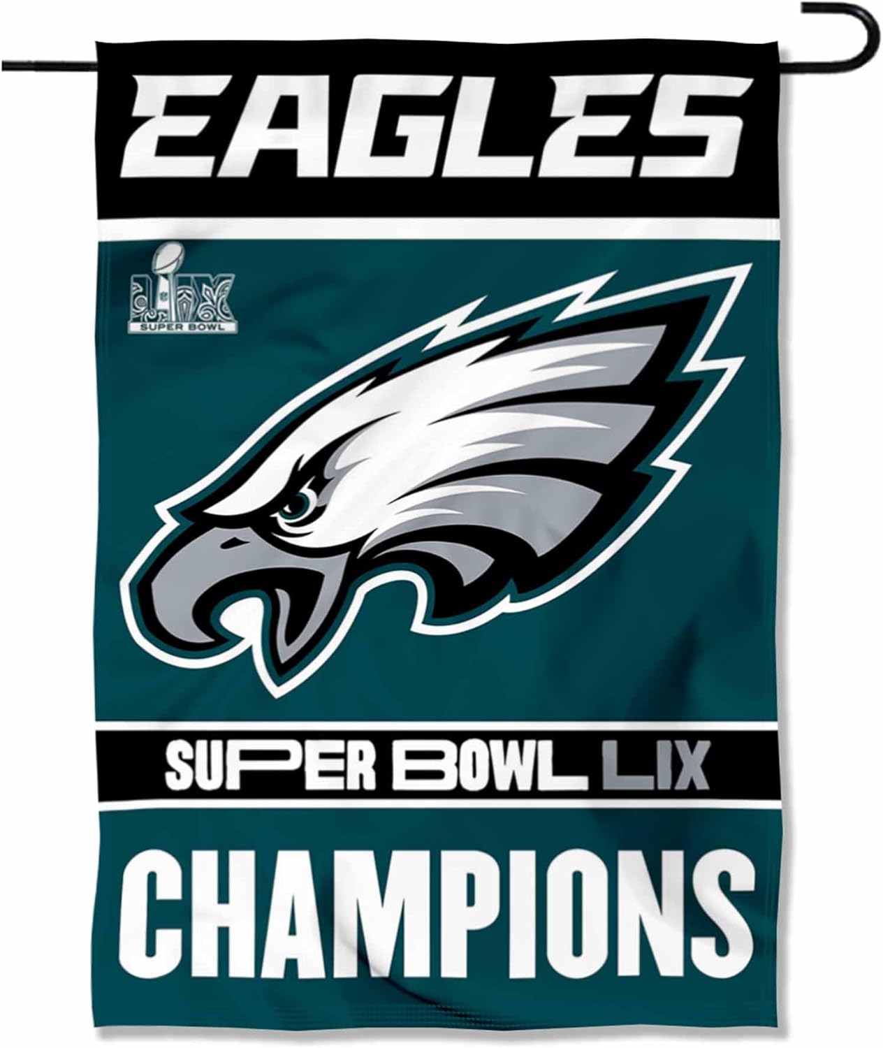 Philadelphia Eagles Super Bowl LIX Champions Yard Garden Banner Flag