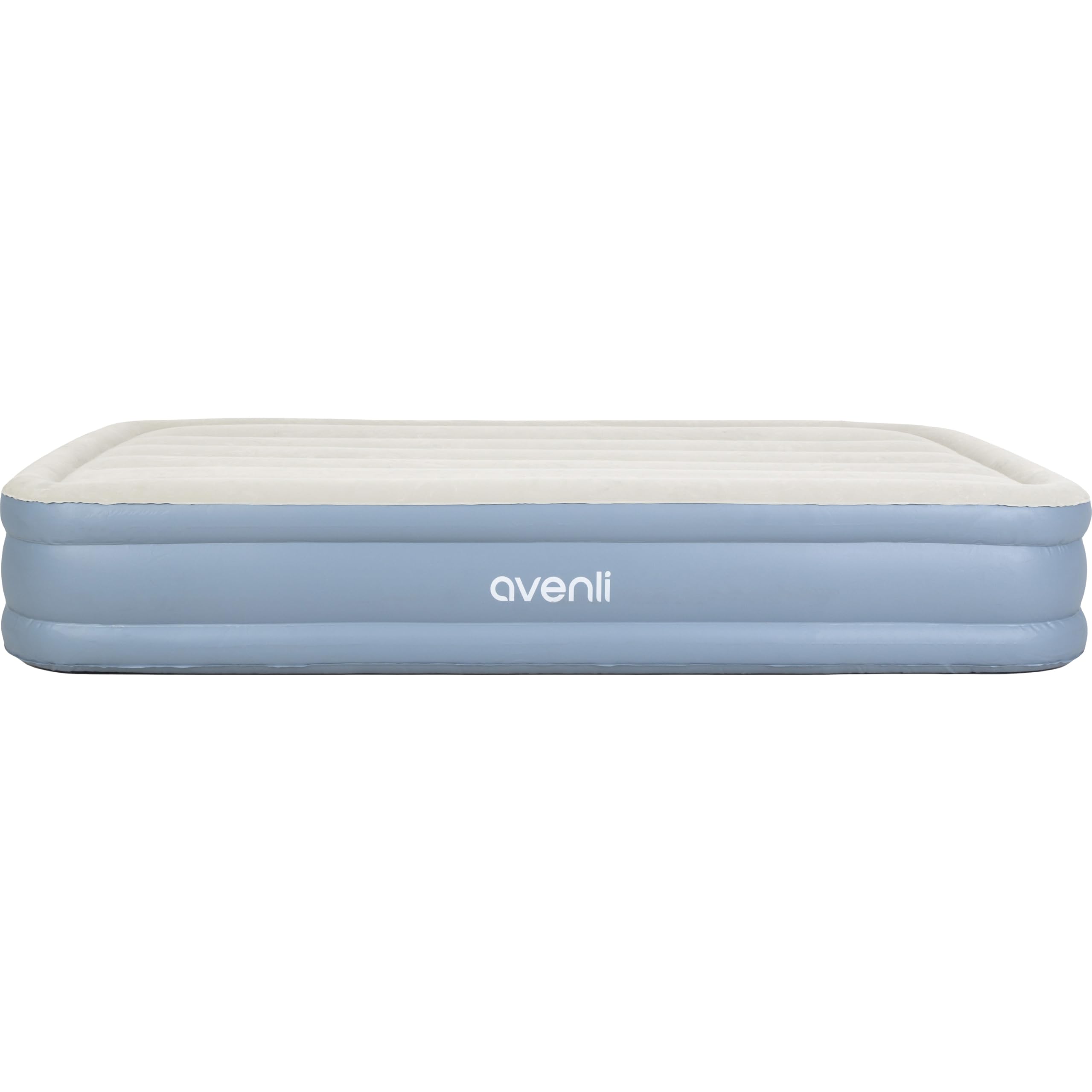 AVENLI Materasso gonfiabile autogonfiabile Twin-Size 191x99x33 cm, 1 persona, I-Beam, autogonfiabile, fino a 100 kg, grigio, campeggio letto ospiti outdoor