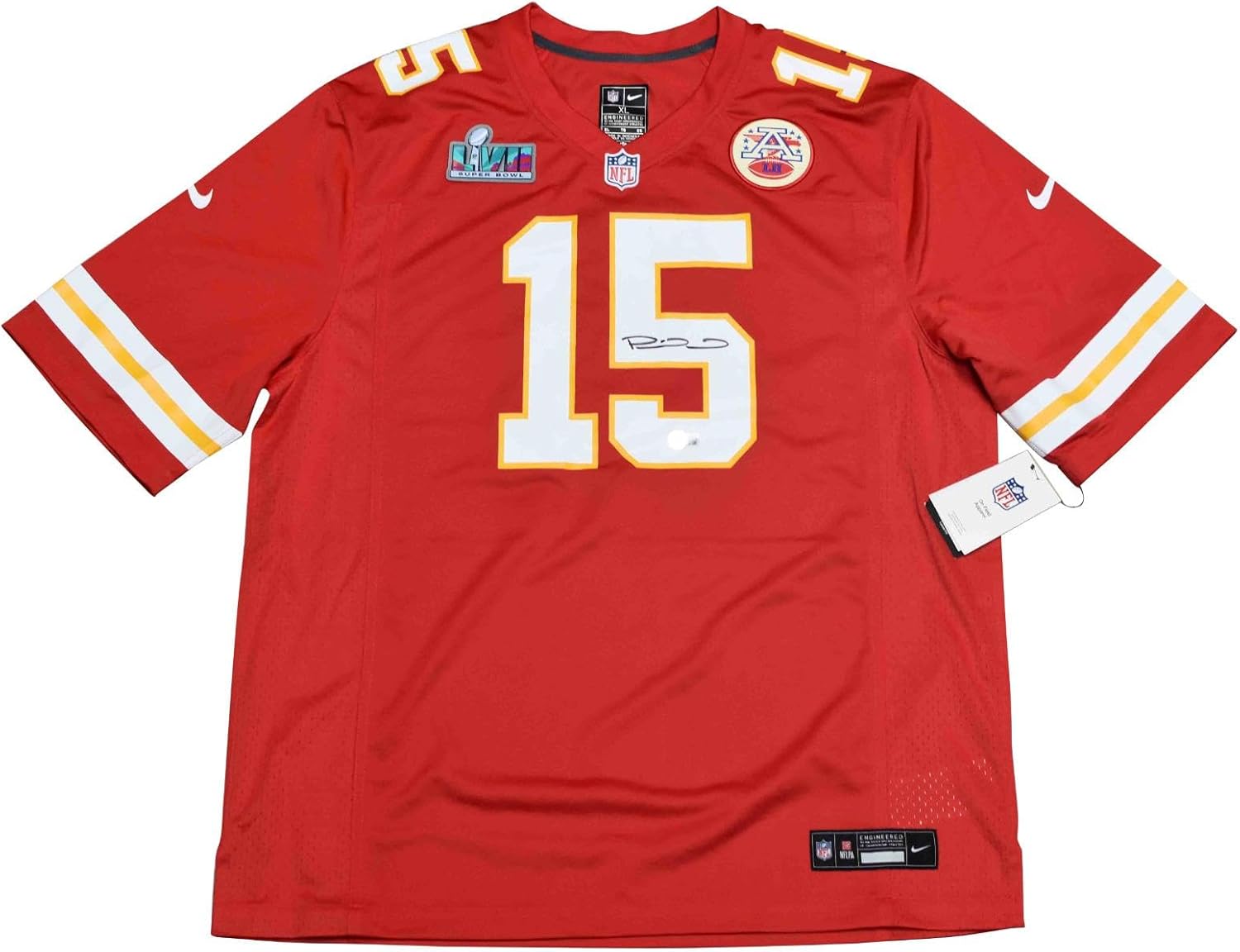 Patrick Mahomes Signed Kansas City Chiefs Nike Super Bowl Lvii Jersey Bas - Autographed NFL Jerseys