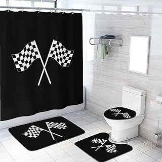 Shop Nascar Shower Curtains for Racing Fans