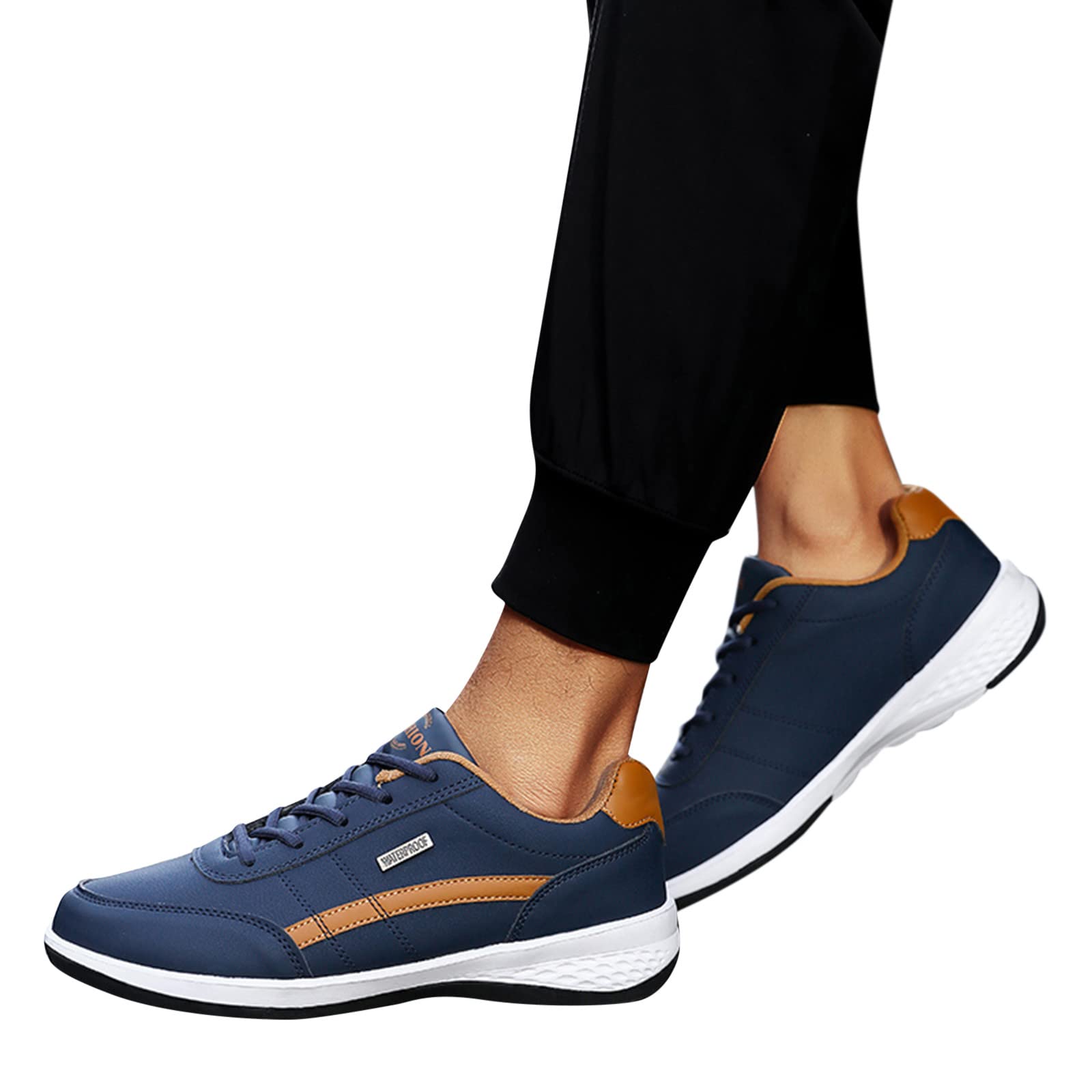 Sneakers da uomo, scarpe da corsa, scarpe da ginnastica leggere, adatte per fitness, jogging, camminate e corsa su strada, leggere, con soletta traspirante e suola leggera