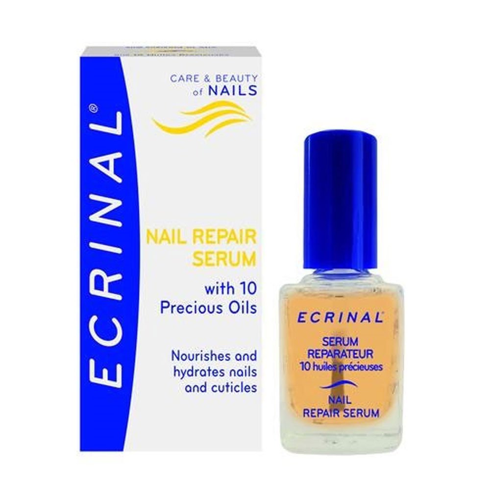 Bundle of 3 items: Ecrinal Nail Serum 10 ml, Nail Strengthener 10 ml, and Nail Cream 10 ml by Ecrinal