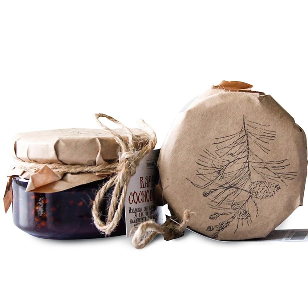 Taiga Cache Siberian All Natural Wild Young Cedar Pine Cone Preserve 130g/ 4.59oz