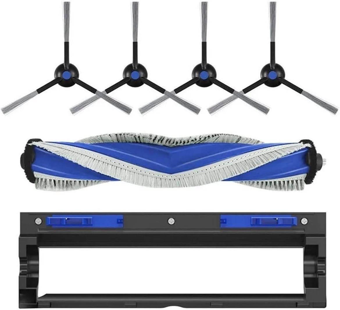 Spare Main Brush, Side Brush, Main Brush Cover, Compatible for ECOVACS DEEBOT X5 PRO Omni, Robot Vacuum Cleaner Replacement Part