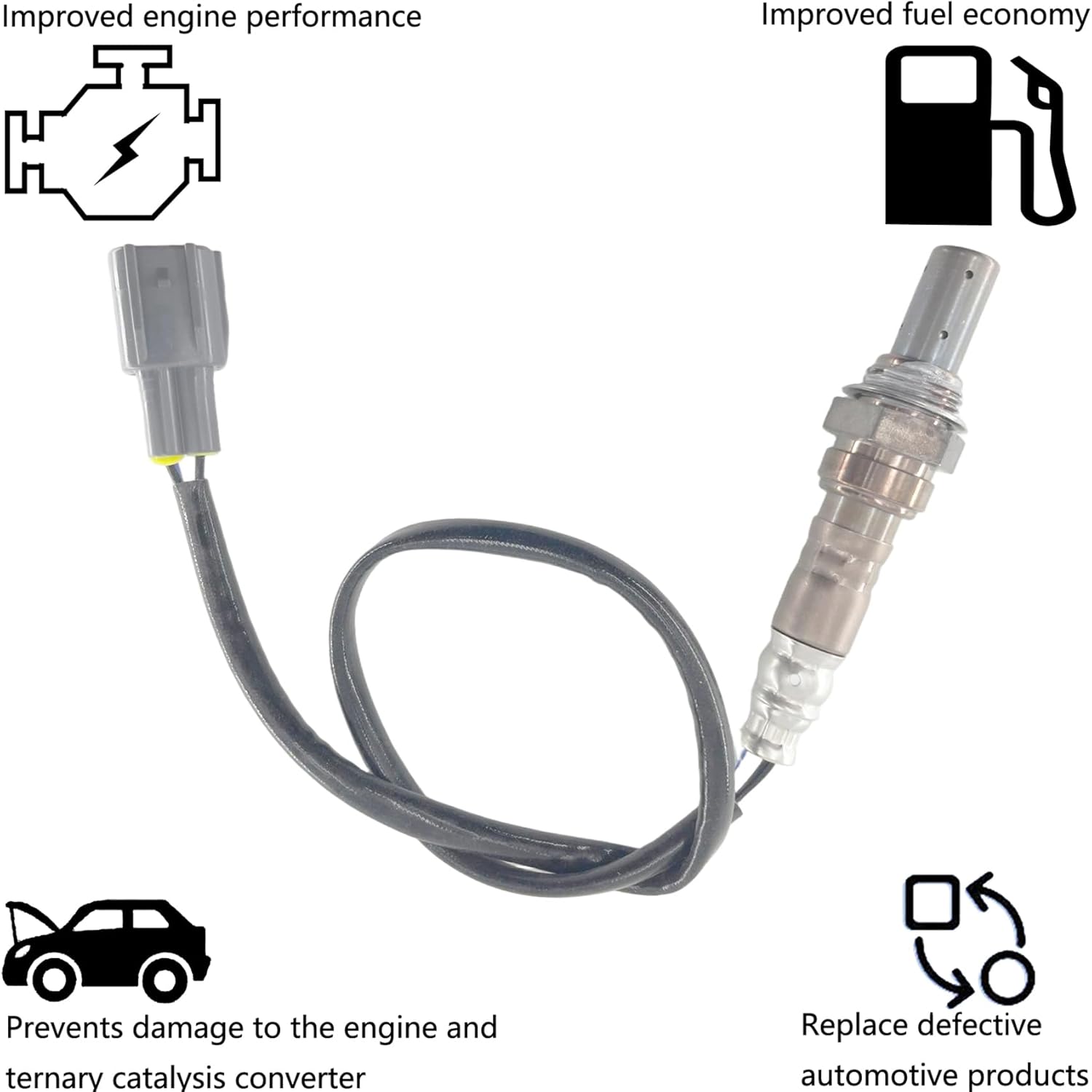 Dropwater Upstream Upper Air Fuel Sensor Compatible with Toyota 1999 1998 1997 Camry,1999 Solara 2.2L,Replaces#75-2470 24656 234-9024