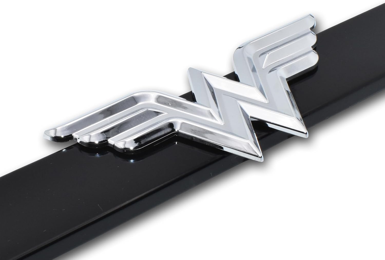 Elektroplate Officially Licensed - DC Comics Wonder Woman Black All-Metal Standard Size Superhero Premium 3D License Plate Frame Tag Holder for Cars/SUVs/Trucks Weather-Proof Automotive Accessory