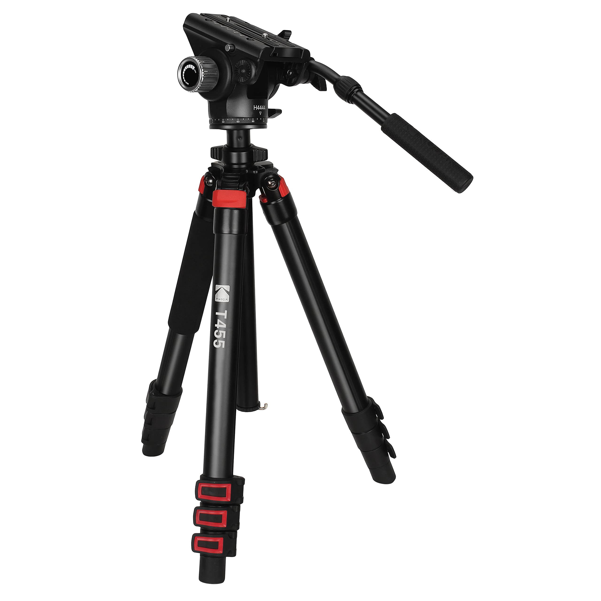 Buy Kodak T455 Tripod with H4444 Head – Heavy-Duty Aluminum Tripod