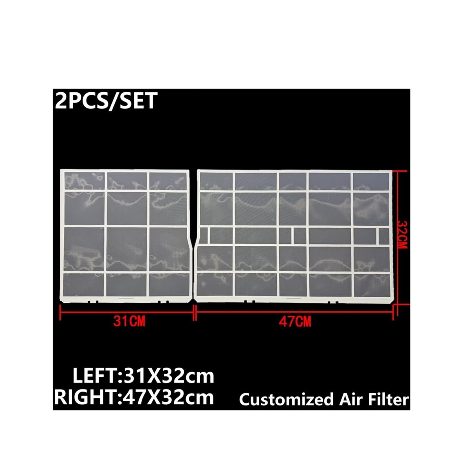 Filtro Del Condizionatore D'aria, Compatibile For TOSHIBA, 31X32