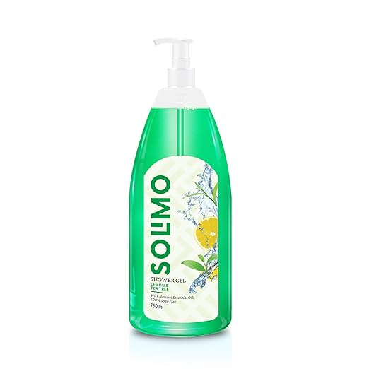 Amazon Brand – Solimo Shower Gel, Lemon & Tea Tree – 750 ml at Rs. 89