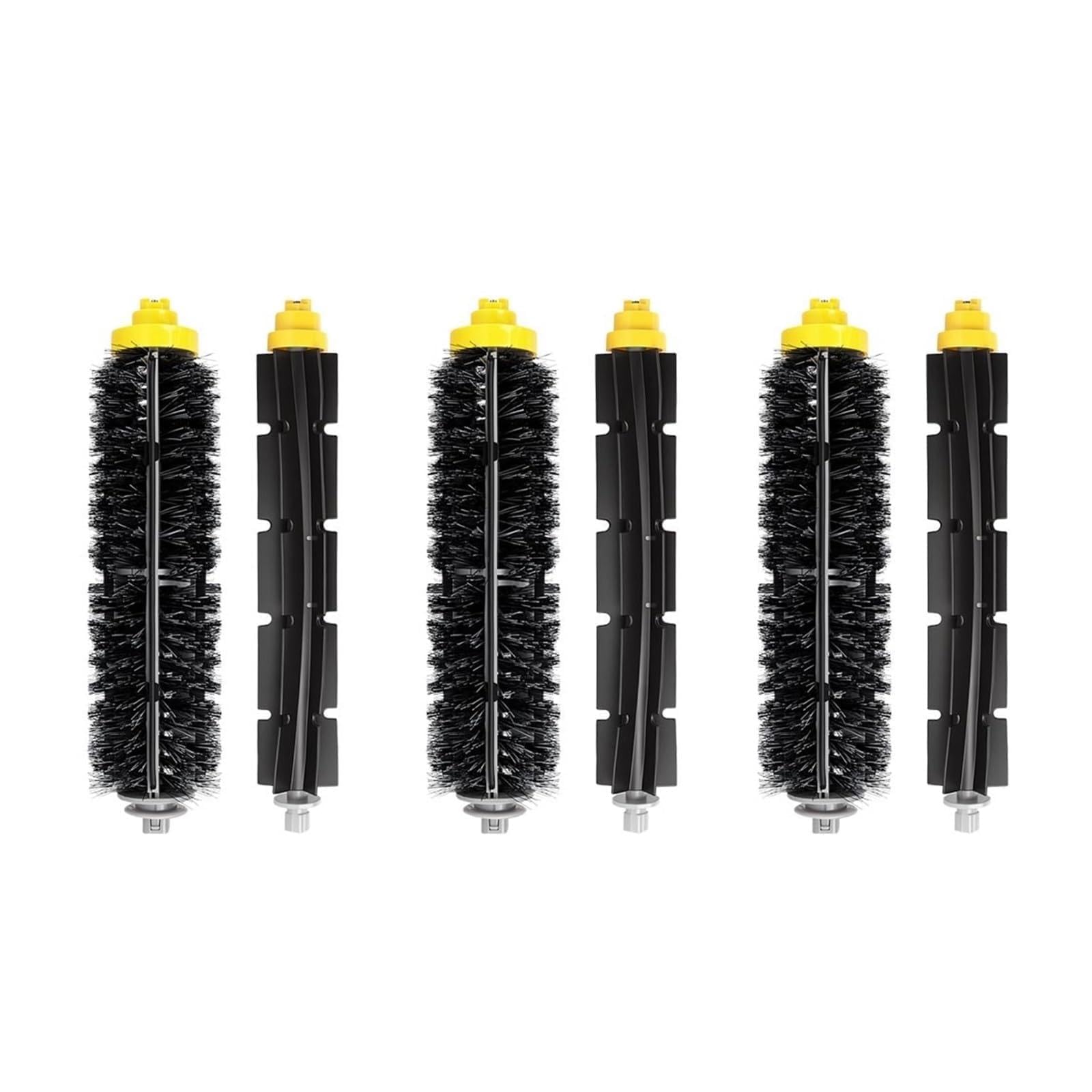 Main Brush,Compatible For IRobot Roomba 760 761 765 780 782 785 786 770 772 774 775 776 790 700 720 750 Vacuum Robot Replacement Accessory(3pairs)