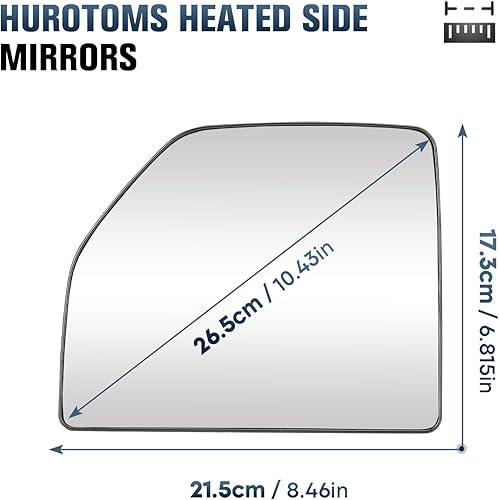 Miniatura 2 de Espejo calefactable del lado izquierdo del conductor para Ford F150 Truck 2015-2020 para Ford F250 F350 Super Duty F450 F550 Truck 2017-2020