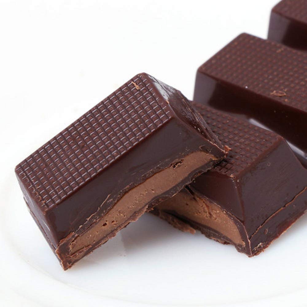Perlege Stevia Dark chocolate and gianduja (Hazelnut and chocolate