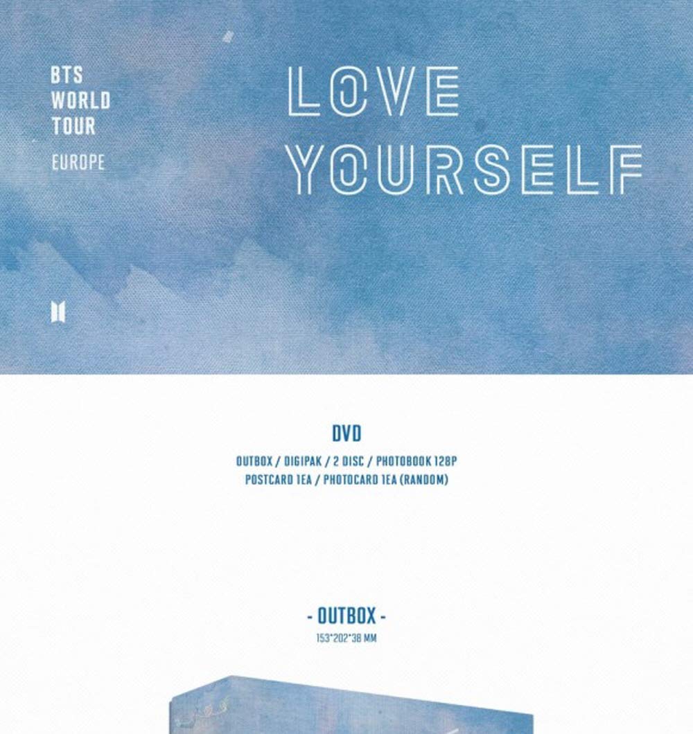 BTS - [World Tour Love Yourself In Europe DVD+128p PhotoBook 