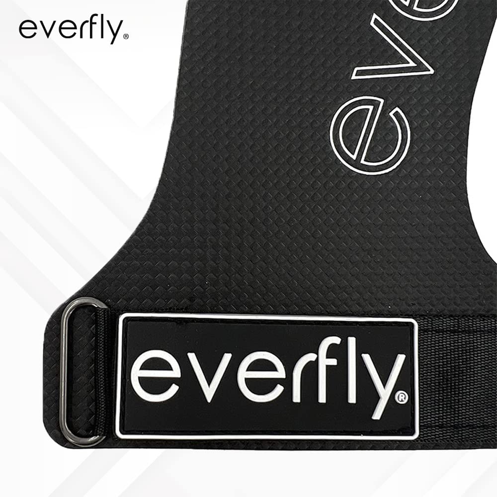 Everfly Paracalli Guanti Palestra Uomo Donna Grip Senza Fori Fibra di Carbonio Protezione Mani Fitness Pesi