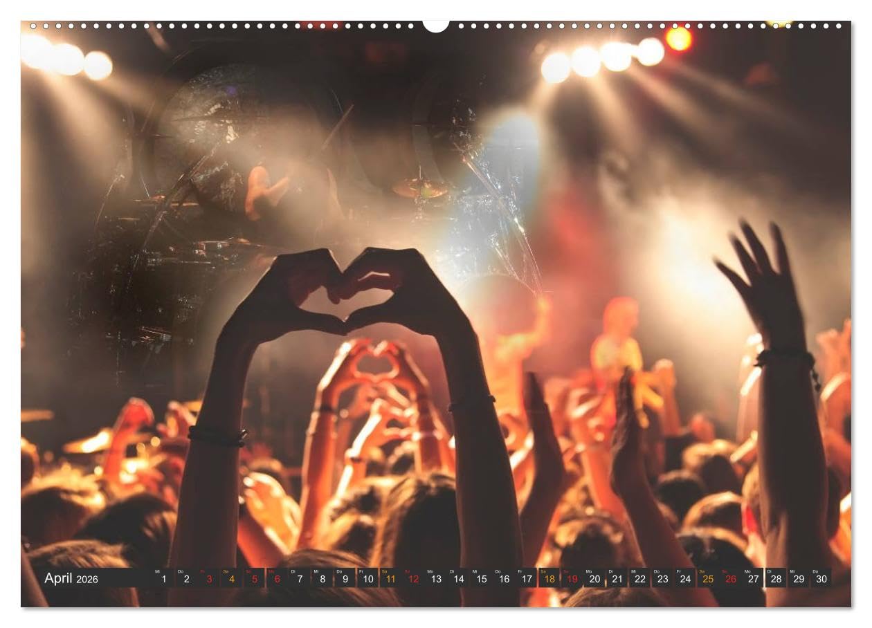 Schlagzeug - so cool (hochwertiger Premium Wandkalender 2026 DIN A2 quer), Kunstdruck in Hochglanz: Schlagzeug, das Instrument, dass nicht nur den ... auch den Leistungssportler verlangt.