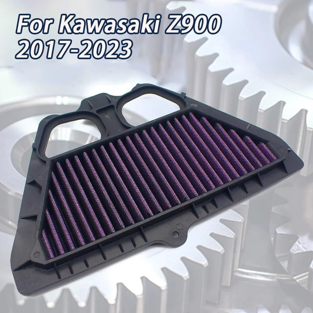 Filtr powietrza Motocykl zmywalny filtr powietrza wlotowy środek czyszczący pasuje do Kawasaki Z 900 2017 2018 2019 2020 2021 2022 2023 filtr wlotowy