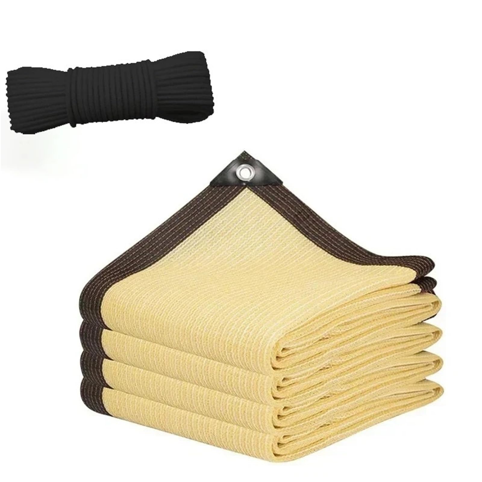 Tissu d'ombrage de jardin pour protéger les plantes du soleil toile jaune 2x2M