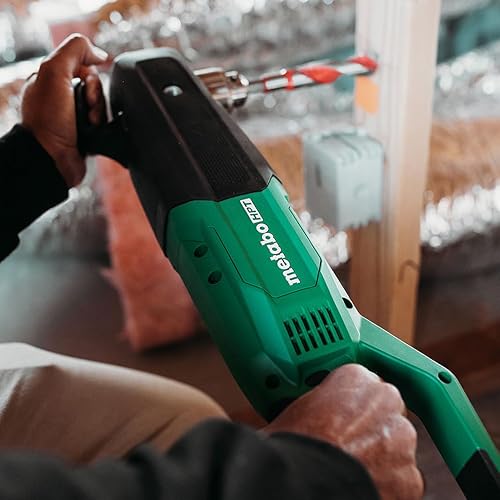 Miniatura 10 de Metabo HPT Kit de taladro de ángulo recto inalámbrico MultiVolt de 36 V  Capacidad de broca de 12 pulgada  Luz LED  Control de fuerza reactiva